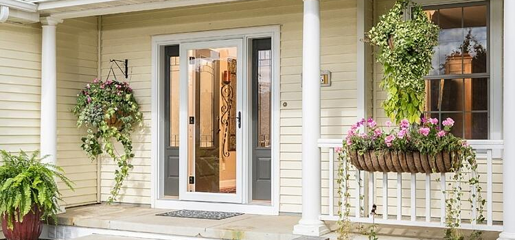 screen door installation in Linda