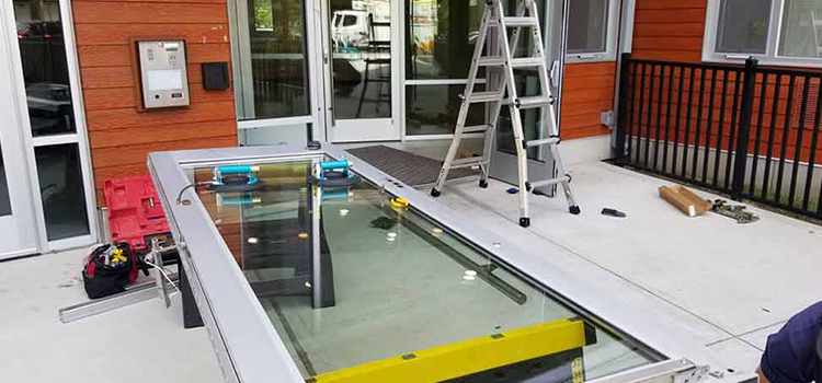 storefront door glass replacement Linda